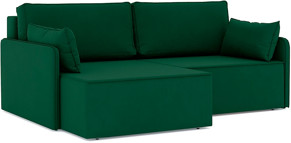 Угловой диван из ткани антикоготь Блюм Плюш Дизайн-9