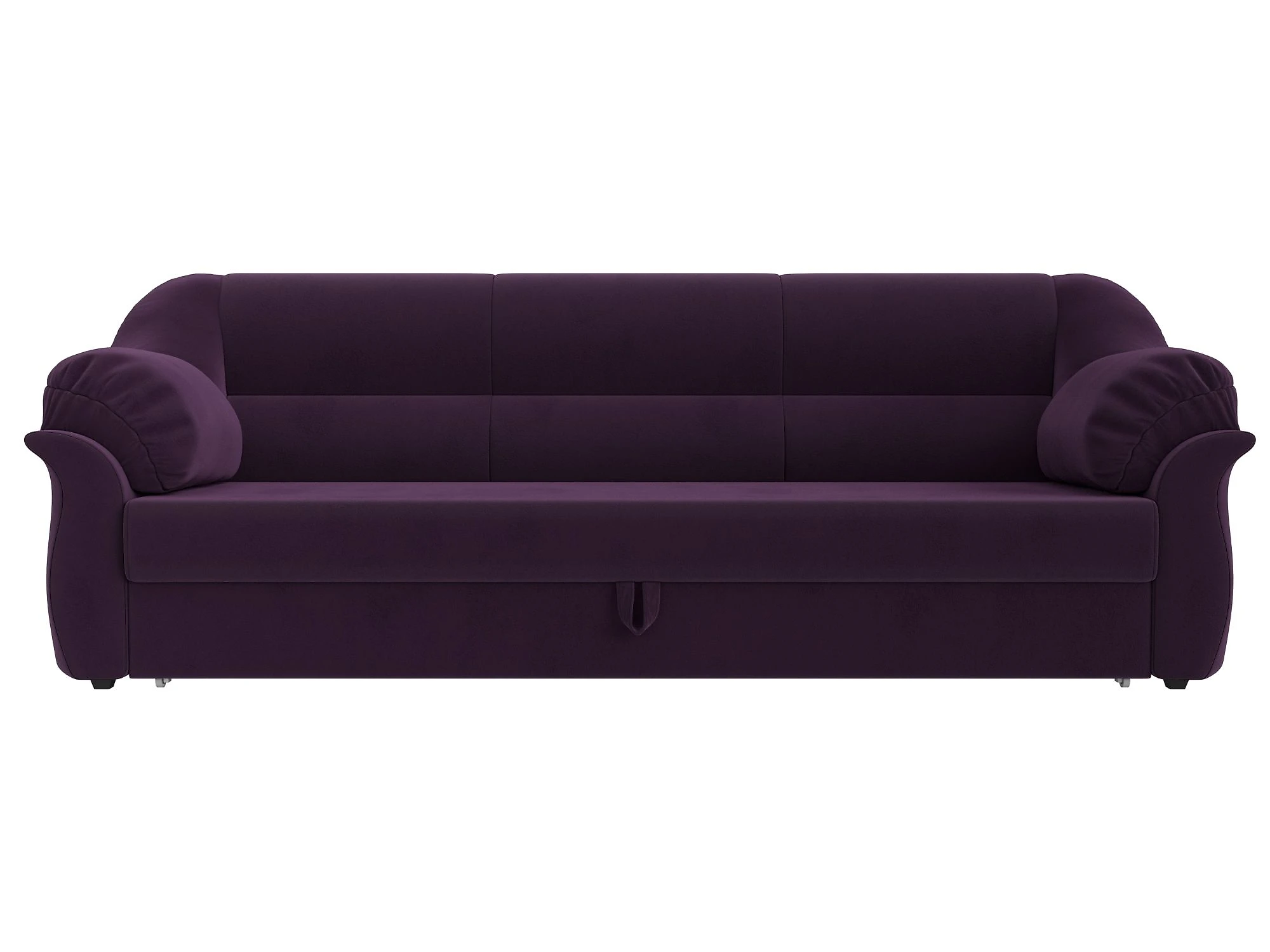 Фиолетовый диван Карнелла Плюш Дизайн 15