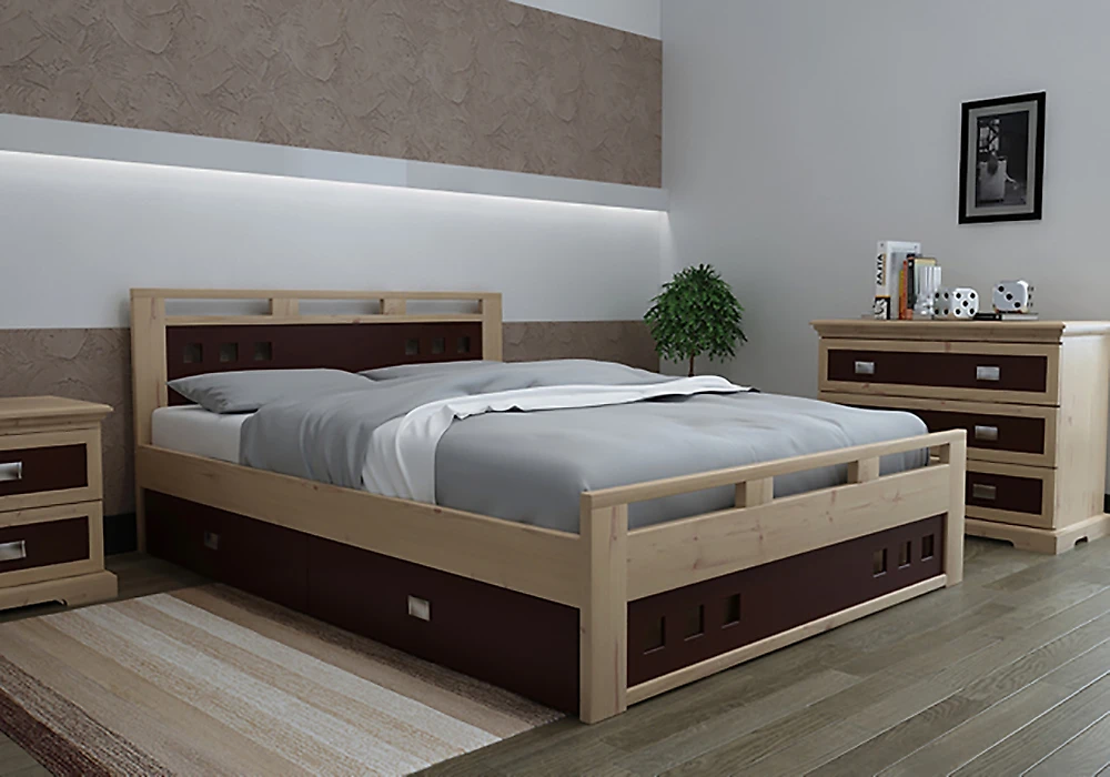 Кровать в современном стиле Августина-7
