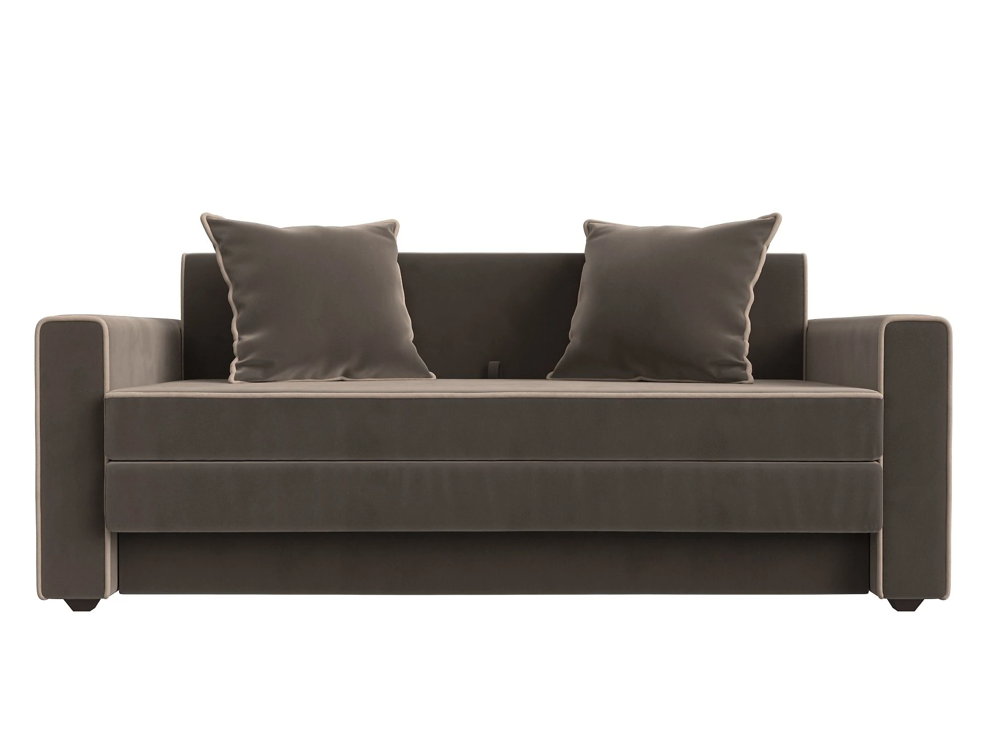 Полуторный раскладной диван Лига-012 Плюш Дизайн 13