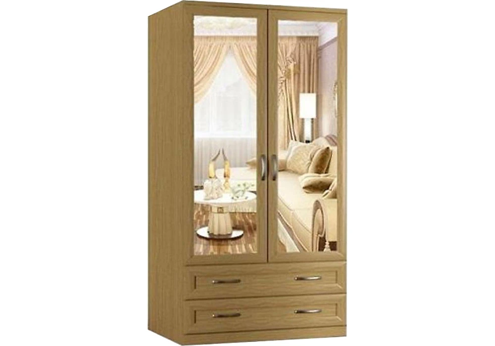Шкаф для одежды с зеркалом Гамма-10 (Стелла)