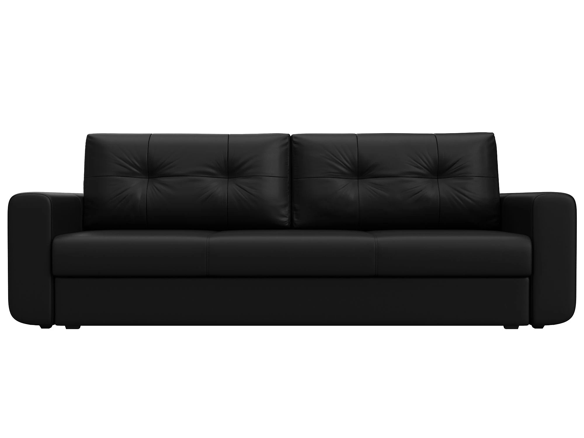 Прямой кожаный диван Лига-031 Дизайн 14