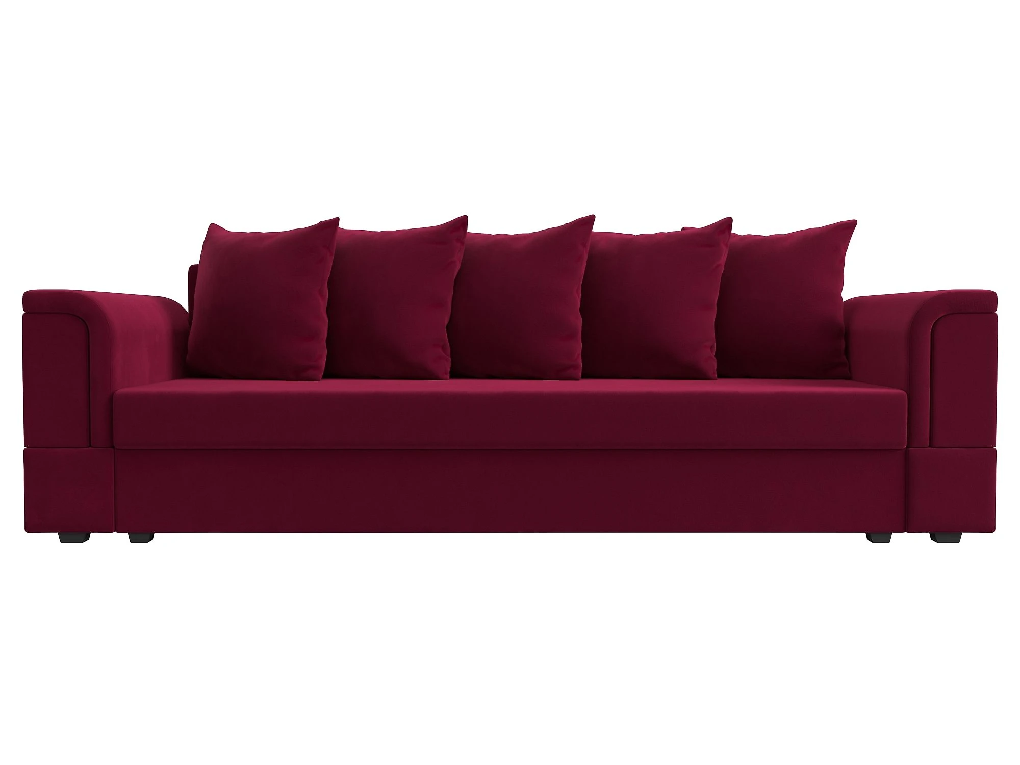 Красный диван Лига-005 Дизайн 2
