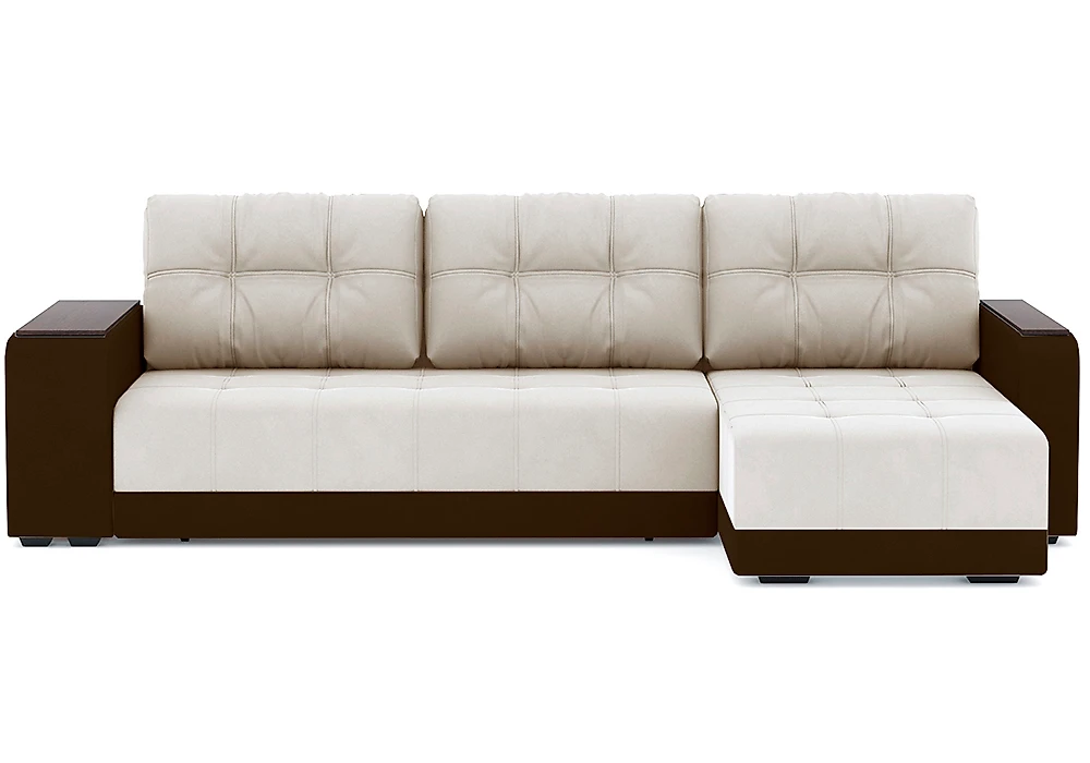 Угловой диван с правым углом Милан Велюр Дизайн 5