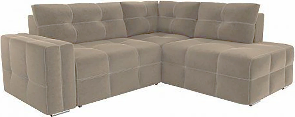 Угловой диван без подлокотников Леос Плюш Плей
