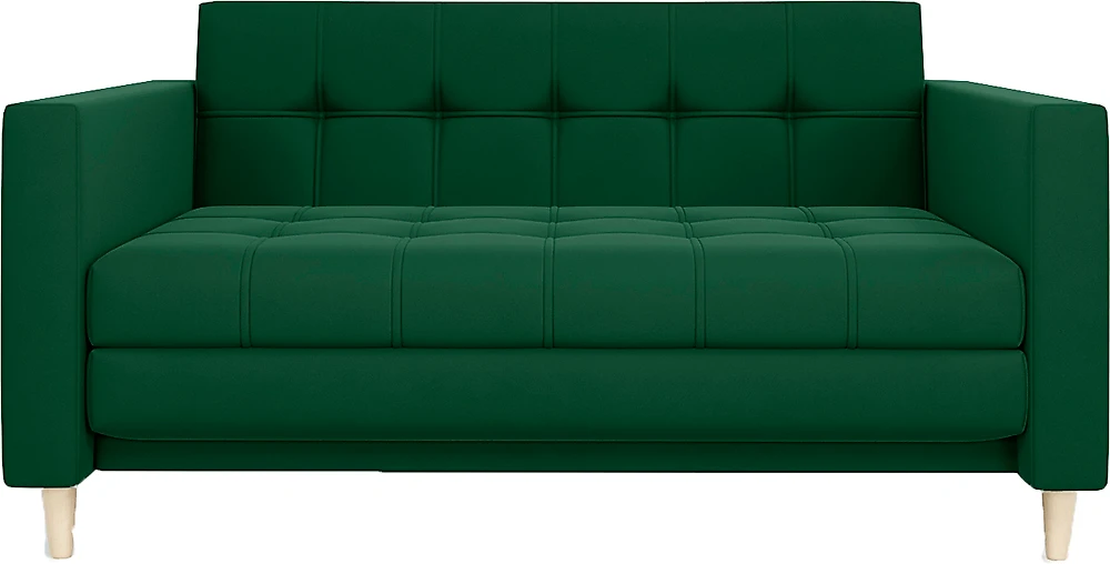 Прямой диван с механизмом аккордеон Квадро Плюш Дизайн-10