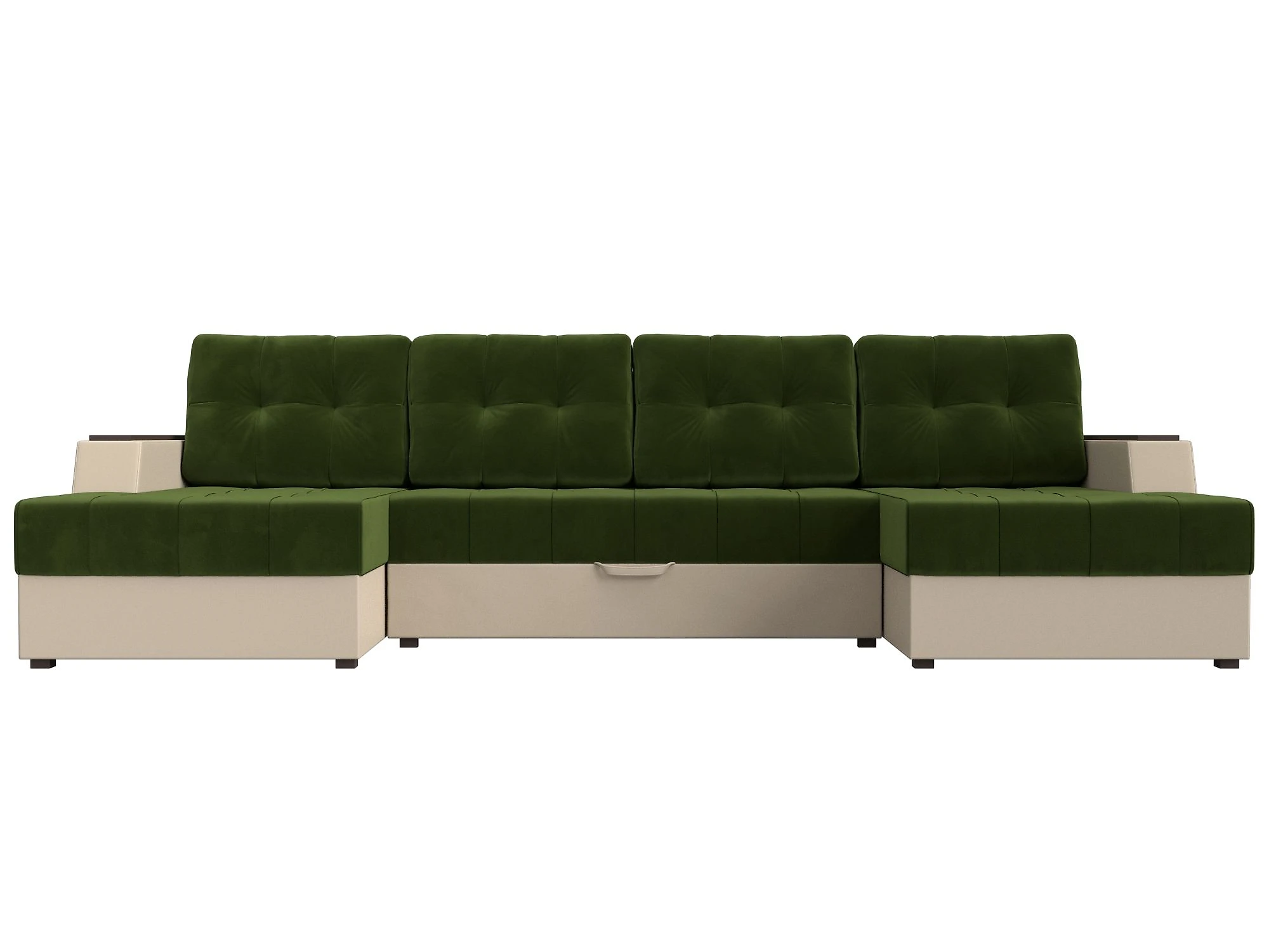  угловой диван с оттоманкой Эмир-П Дизайн 37
