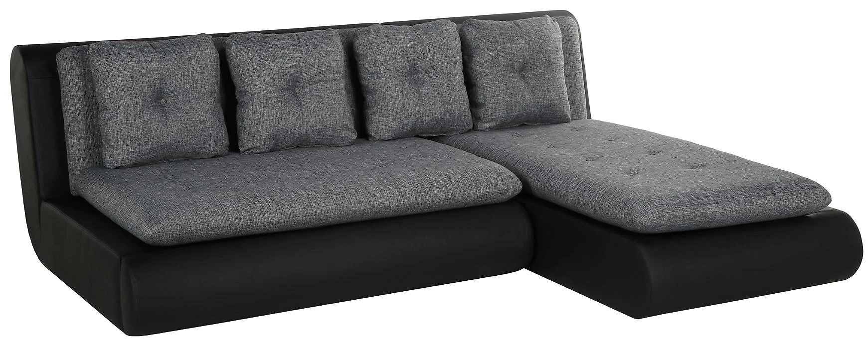 Угловой диван для офиса Кормак Мини Грей