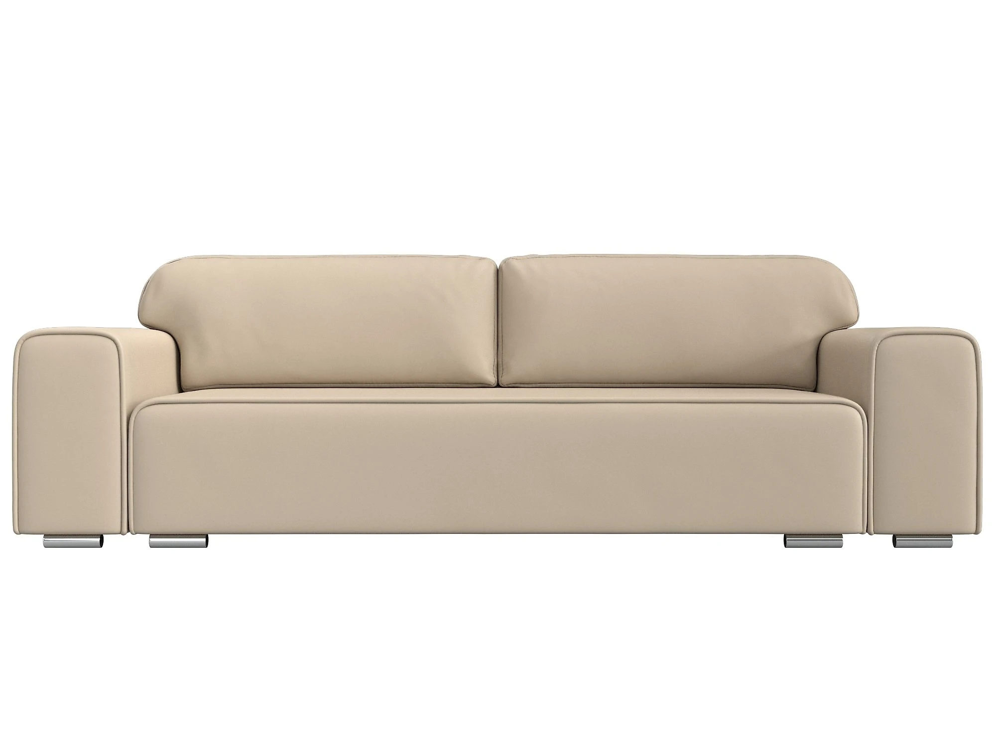 Прямой кожаный диван Лига-029 Дизайн 12