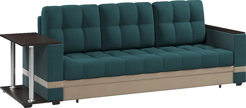 Прямой диван со столом Атланта-Эконом Лагуна-2 со столиком