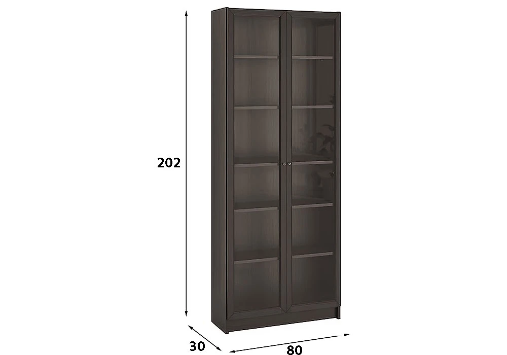 Распашной шкаф 80 см Билли-20 дизайн 4