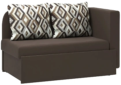 Прямой диван серого цвета Кларис Дизайн 2