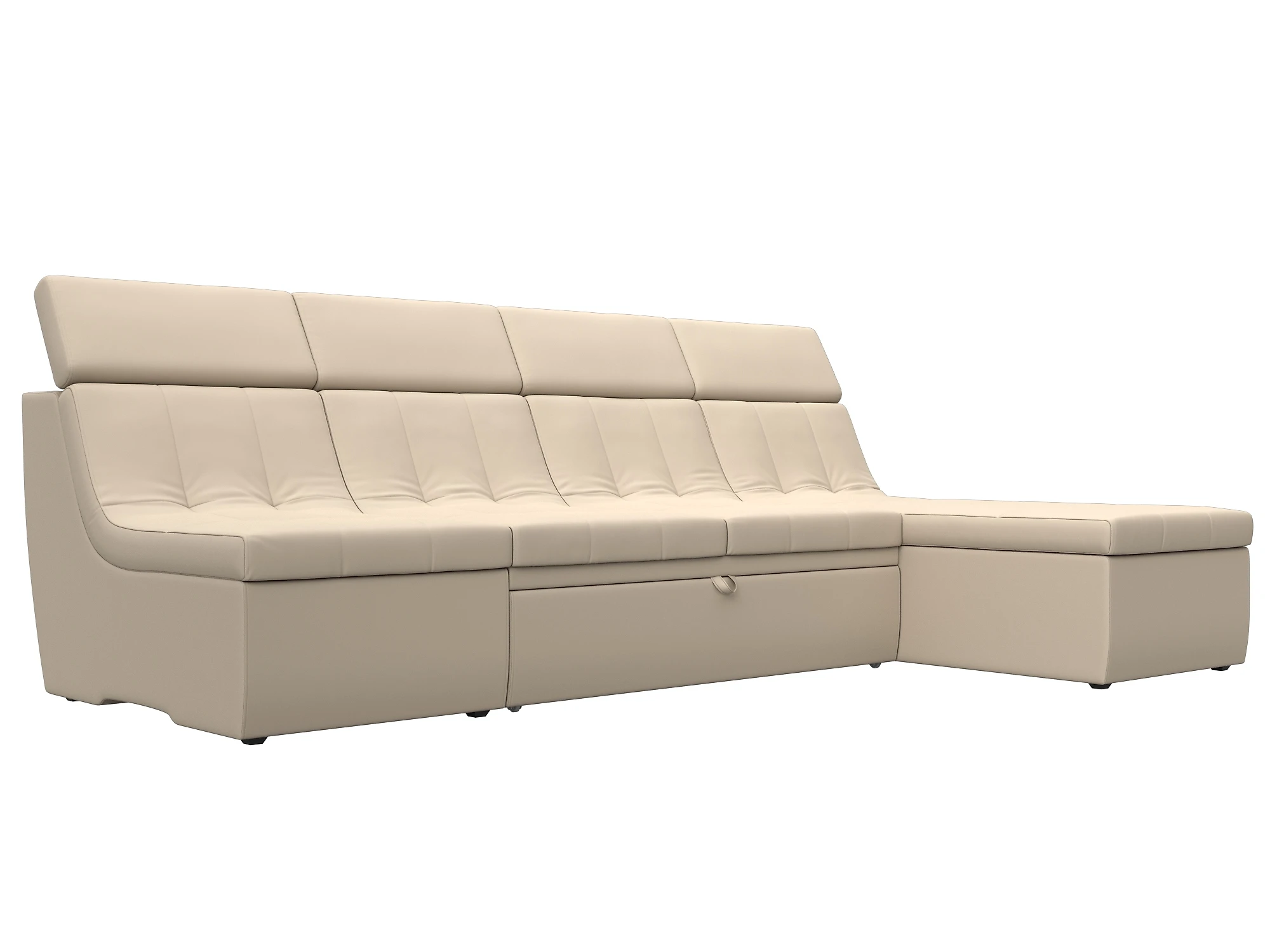  угловой диван с оттоманкой Холидей Люкс Дизайн 9