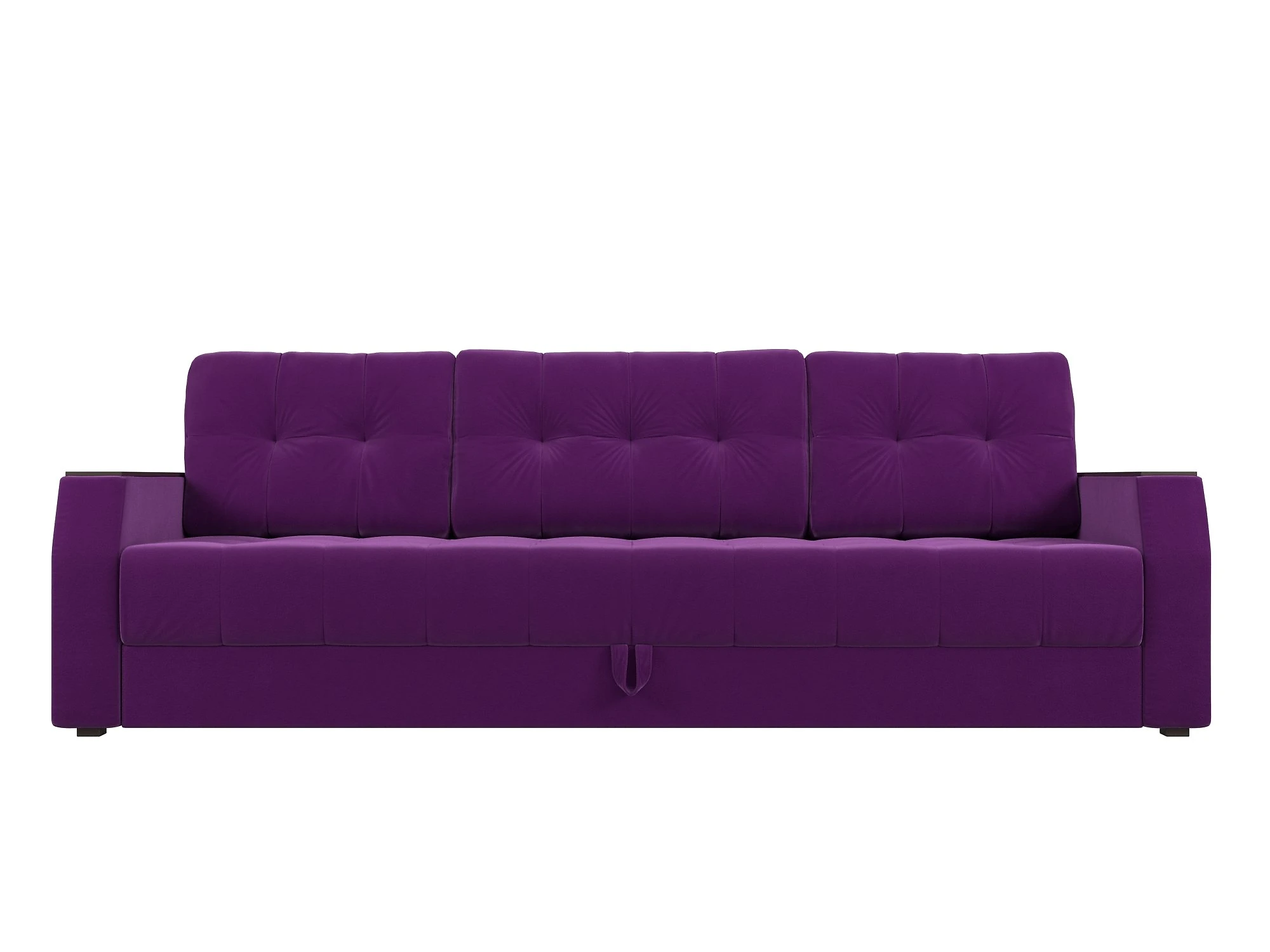 Фиолетовый диван Атлантида без стола Дизайн 5