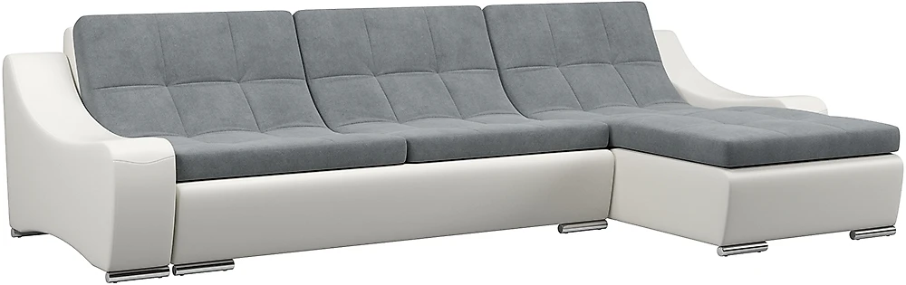 Модульный диван с оттоманкой  Монреаль-8 Слэйт