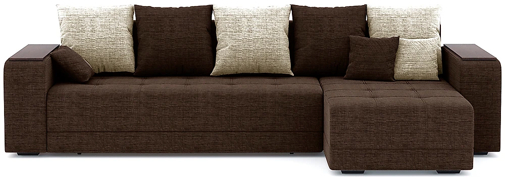 Угловой диван с большим спальным местом Дубай Кантри Дизайн-5