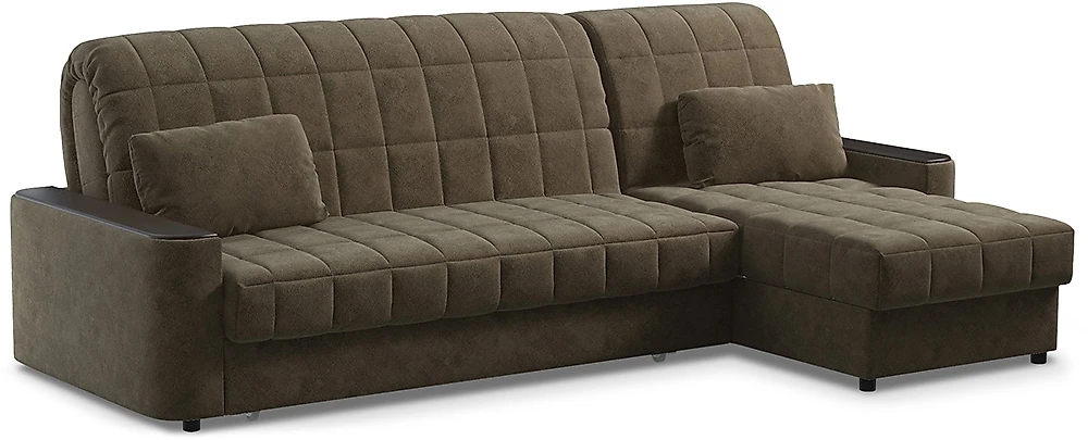 угловой диван с металлическим каркасом Даллас Шоко