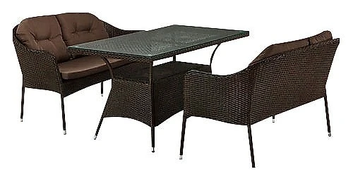 Комплект садовой мебели  T198A/S54A-W53 Brown
