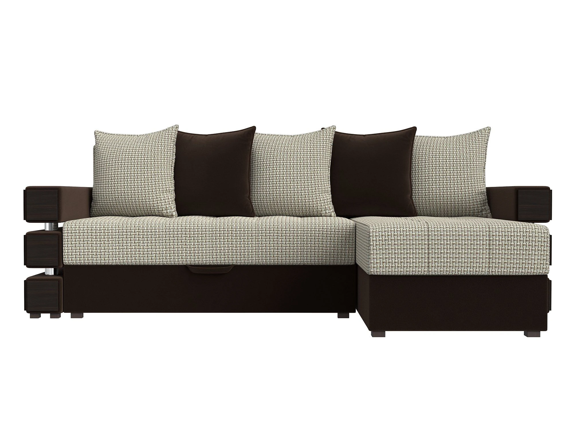 Угловой диван с ящиком для белья Венеция Дизайн 36