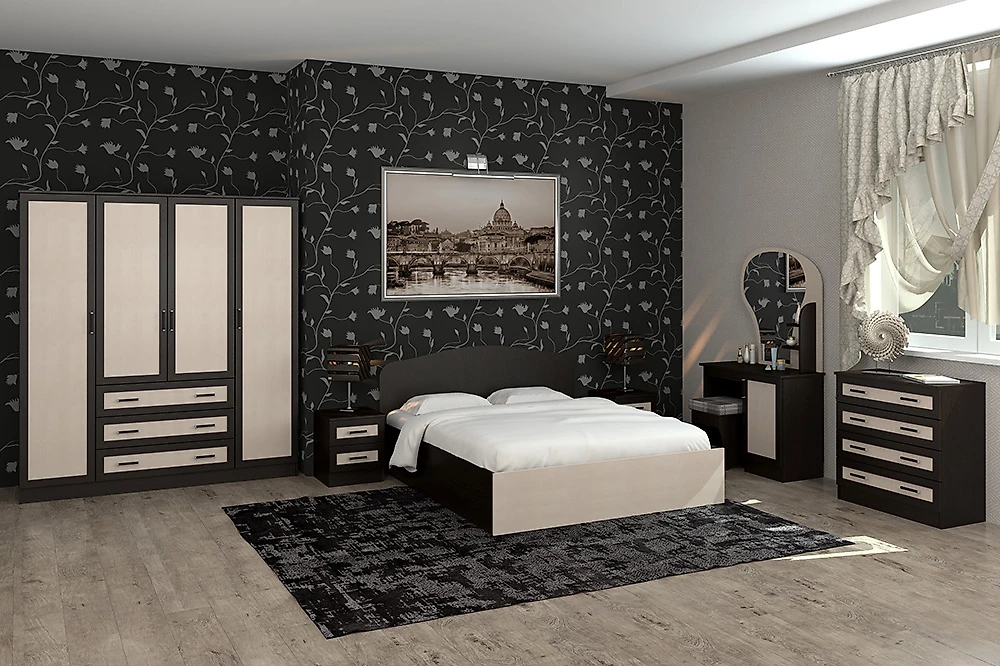 Модульная спальня  Тавла-5 М Дизайн-1