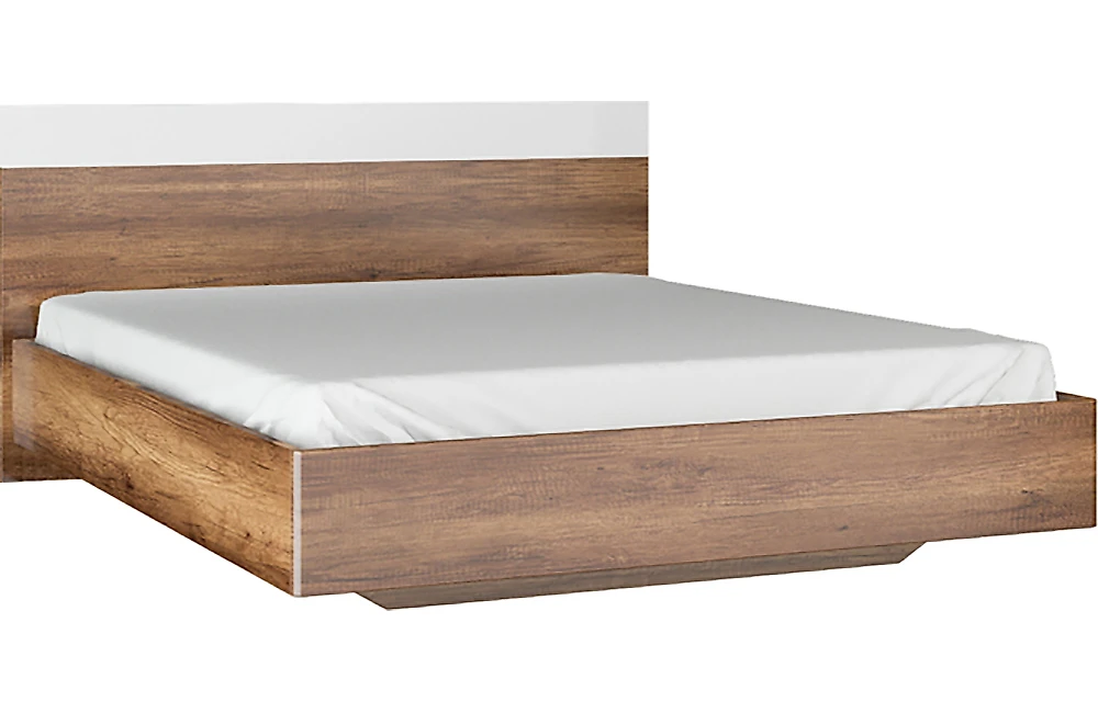 Двуспальная кровать с матрасом в комплекте Джолин-245.10 160х200 с матрасом