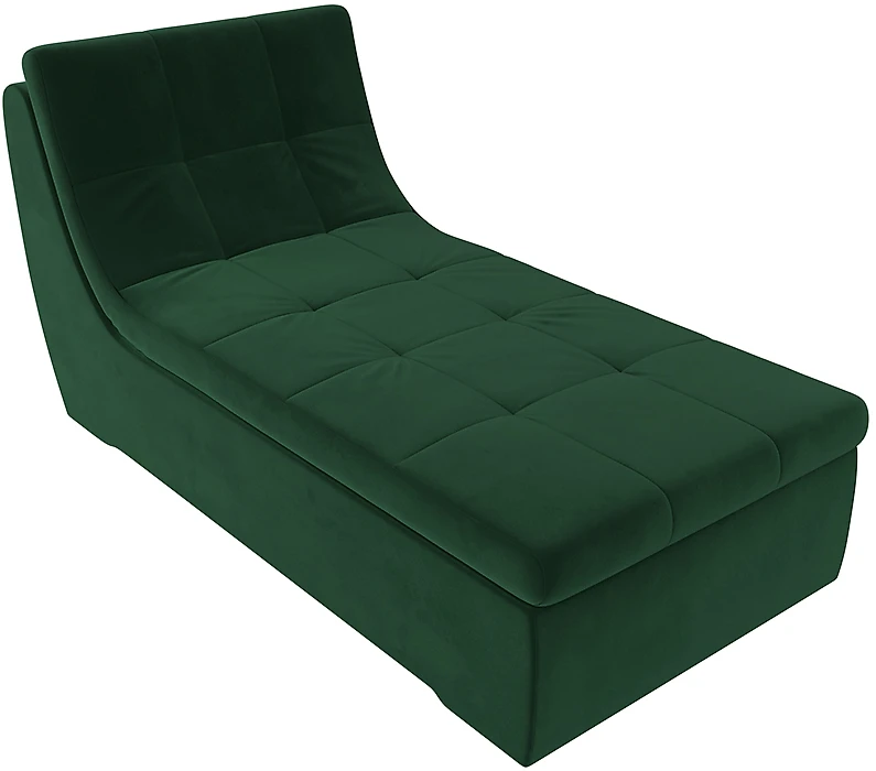 Зелёное кресло Холидей Плюш Грин