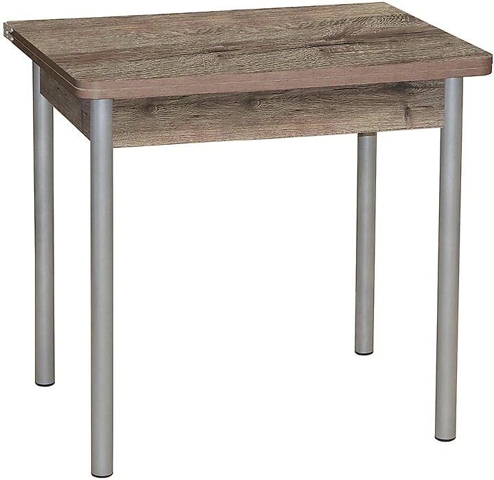 Кухонный стол Эко-80 Веллингтон-Серебро