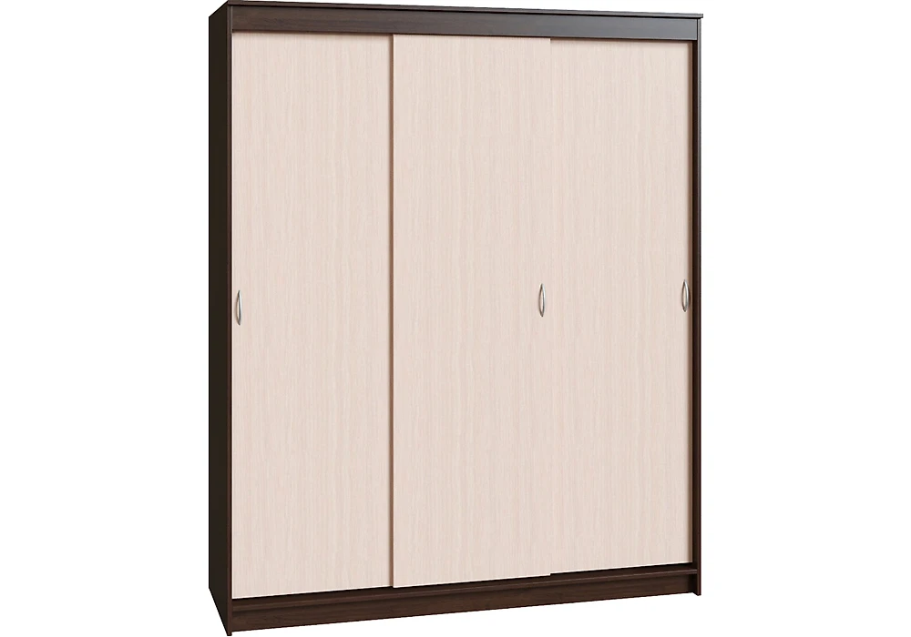 Шкаф коричневого цвета Миллениум-3 Дизайн-3