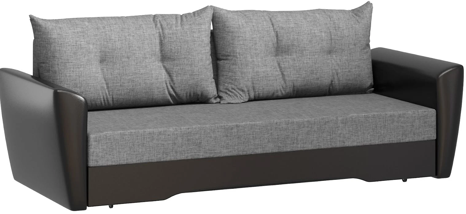 Прямой кожаный диван Амстердам (Берг) Кантри Дизайн 2