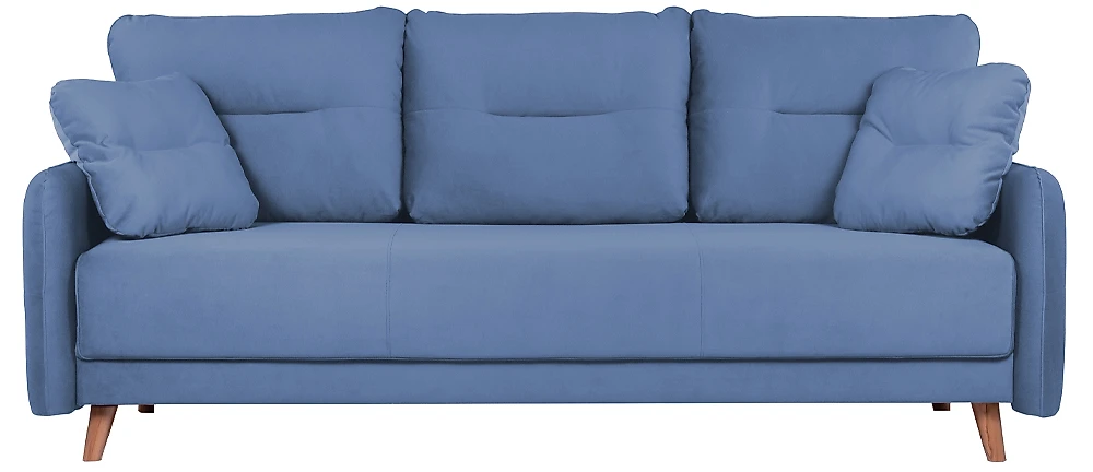  голубой диван  Фолде трехместный Дизайн 3