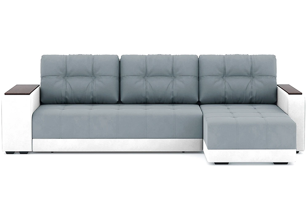 Угловой диван с правым углом Милан Велюр Дизайн 10
