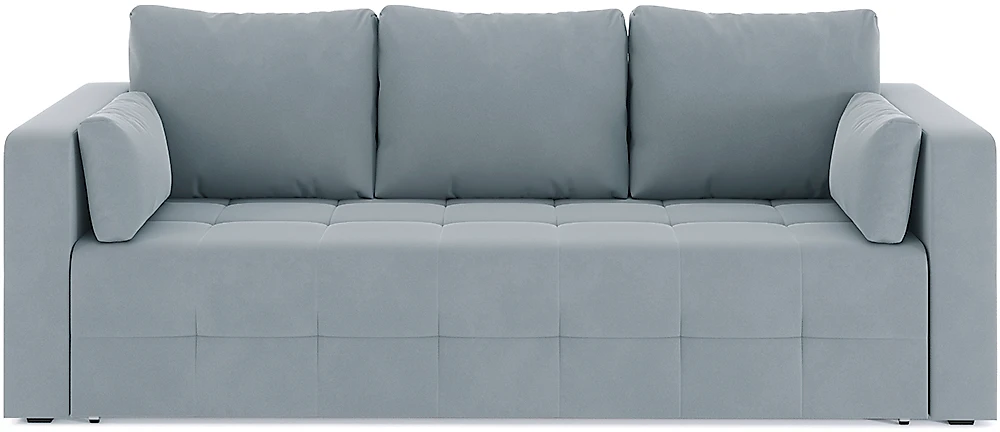 Прямой диван серого цвета Босс 14.3 Дизайн 15