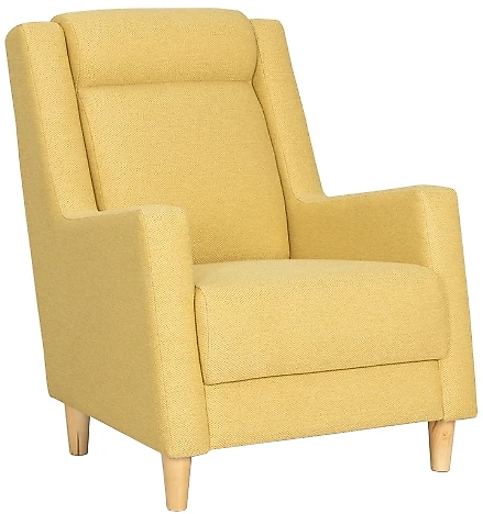 желтое кресло Дилан Дизайн 4