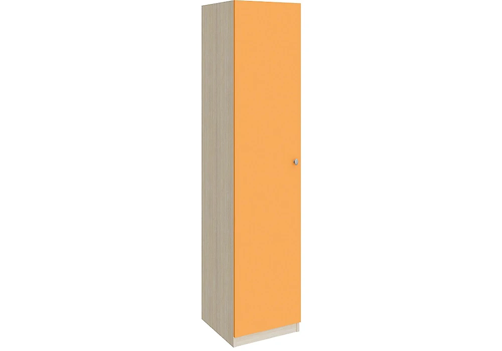 Распашной шкаф эконом класса Астра (Колибри) закрытая Оранжевый