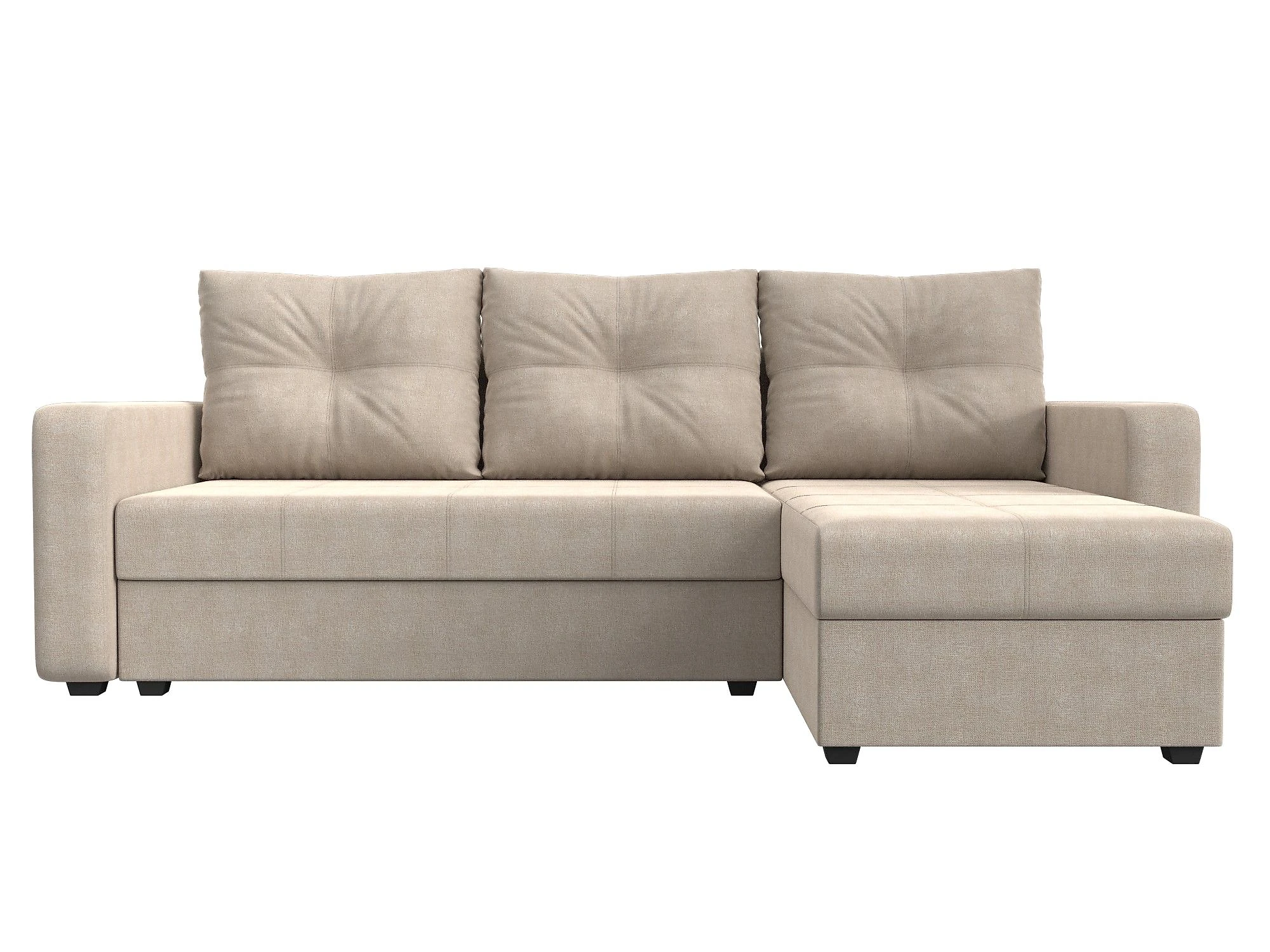  угловой диван из рогожки Ливерпуль Лайт Кантри Дизайн 1