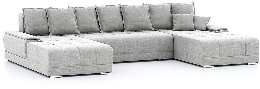 Угловой диван с канапе Nordviks П-образный Кантри Дизайн-2