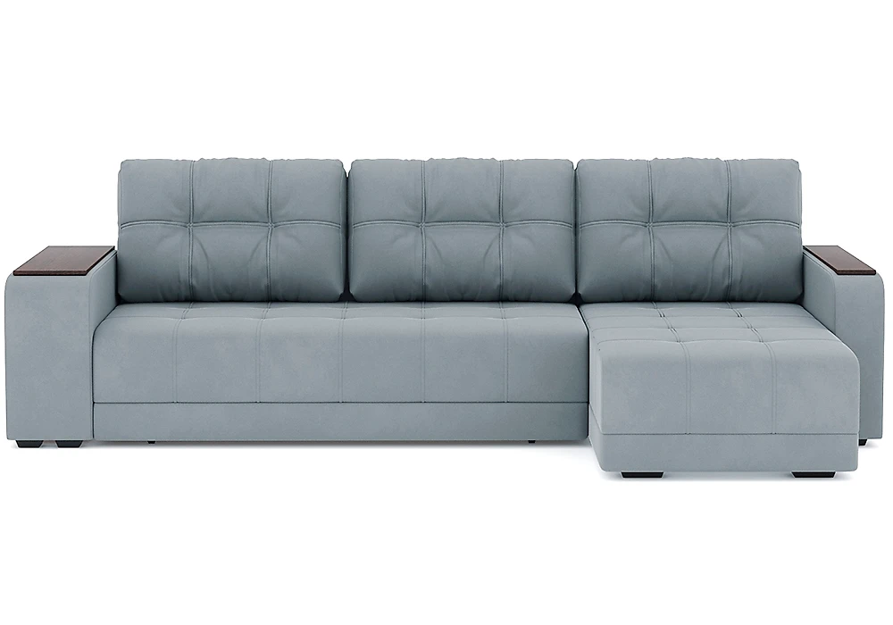Угловой диван с ящиком для белья Милан Велюр Дизайн 8