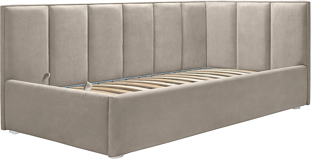 Кровать с подъемным механизмом и мягким изголовьем Лайф Дизайн-2