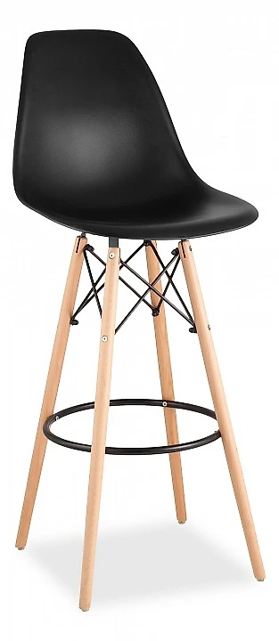 Стул барный  Eames BLACK