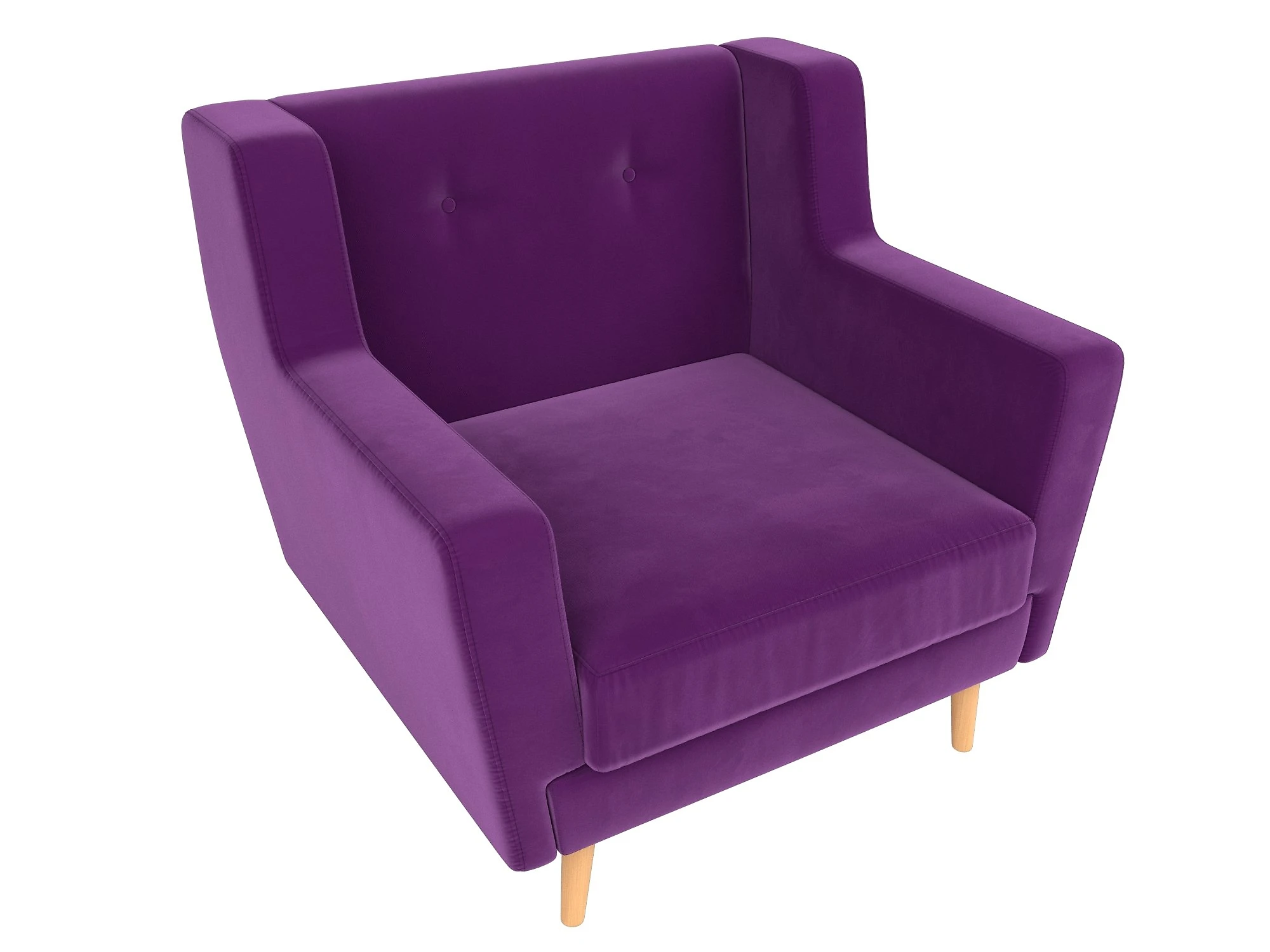 Фиолетовое кресло Брайтон Дизай-7