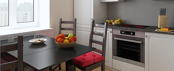 Маленькая кухня в квартире: плюсы и минусы