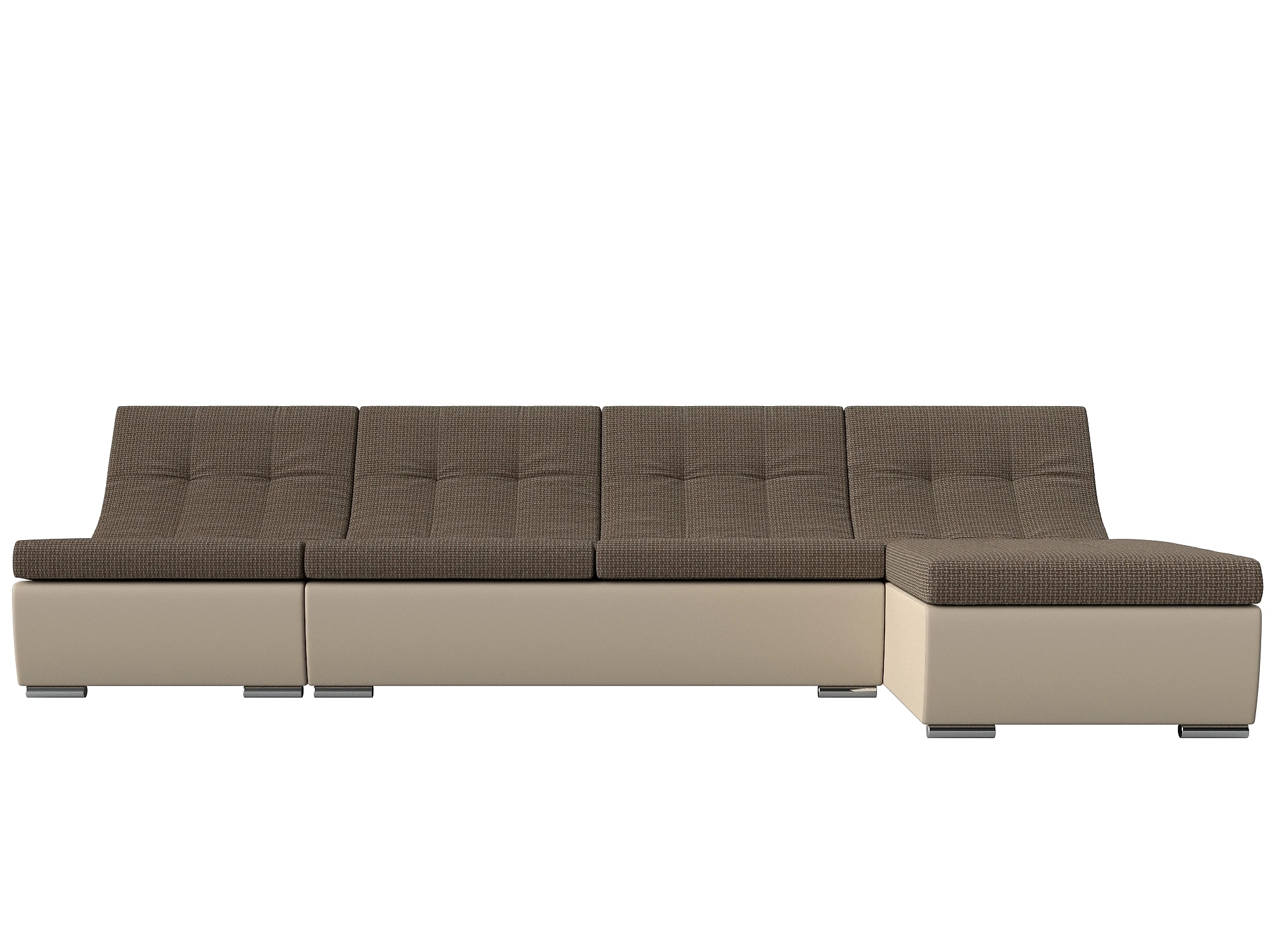  угловой диван из рогожки Монреаль Дизайн 13