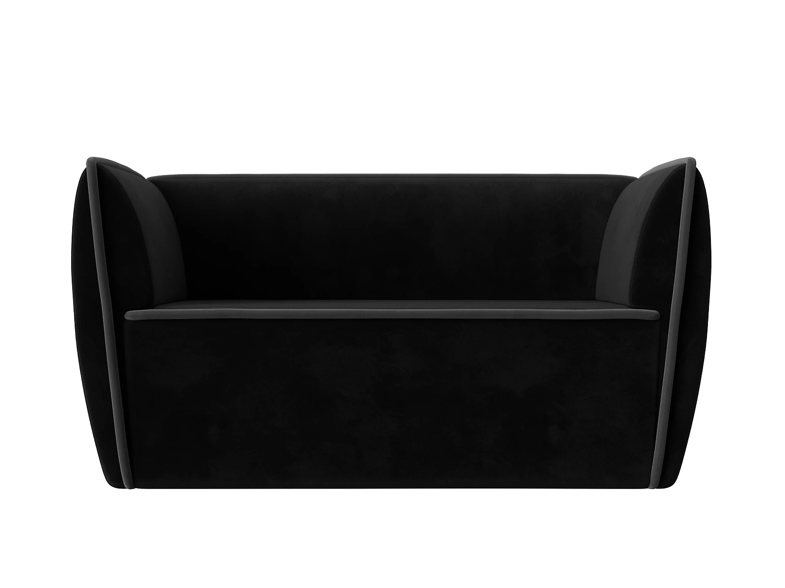 Тканевый прямой диван Бергамо-2 Плюш Дизайн 16