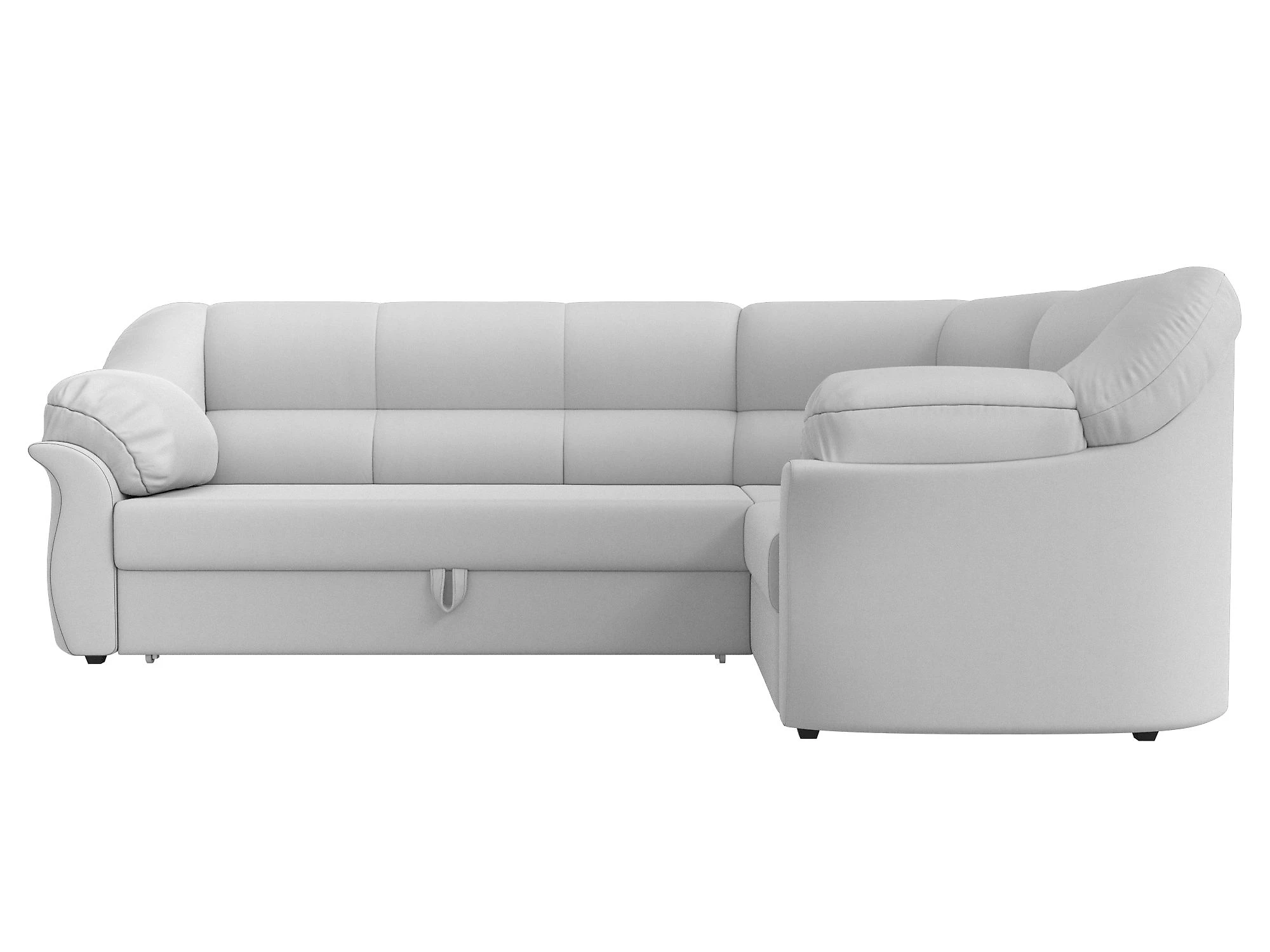 Белый диван дельфин Карнелла Дизайн 3