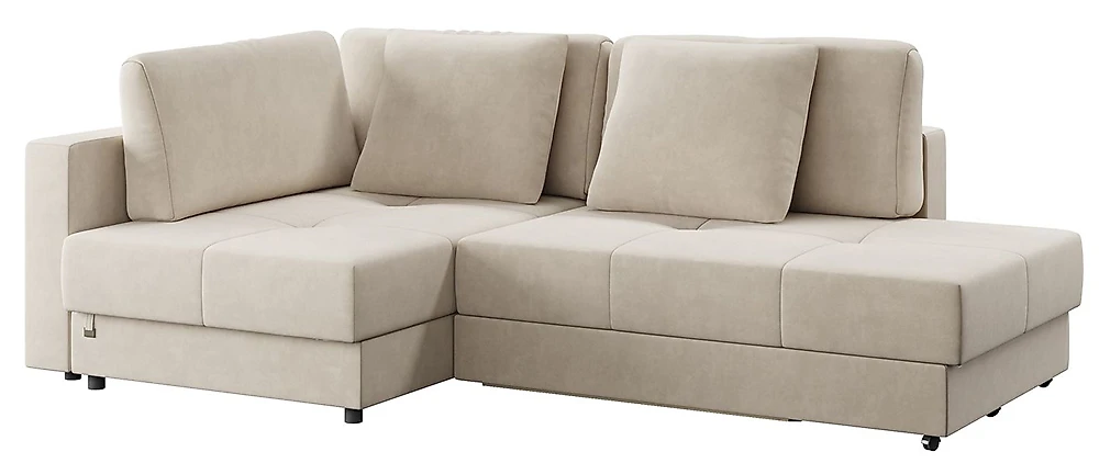 Угловой диван с независимым пружинным блоком Манхэттен Дизайн-1