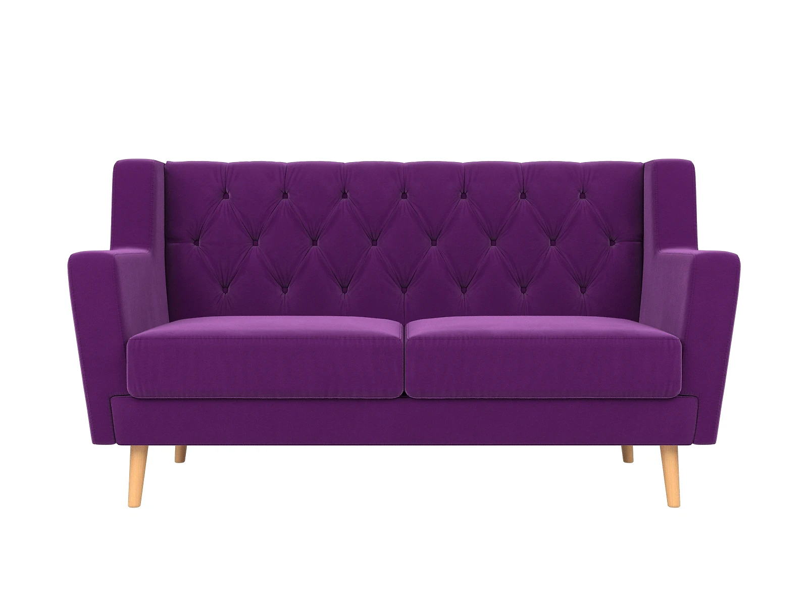 Фиолетовый диван Брайтон Дизайн 7