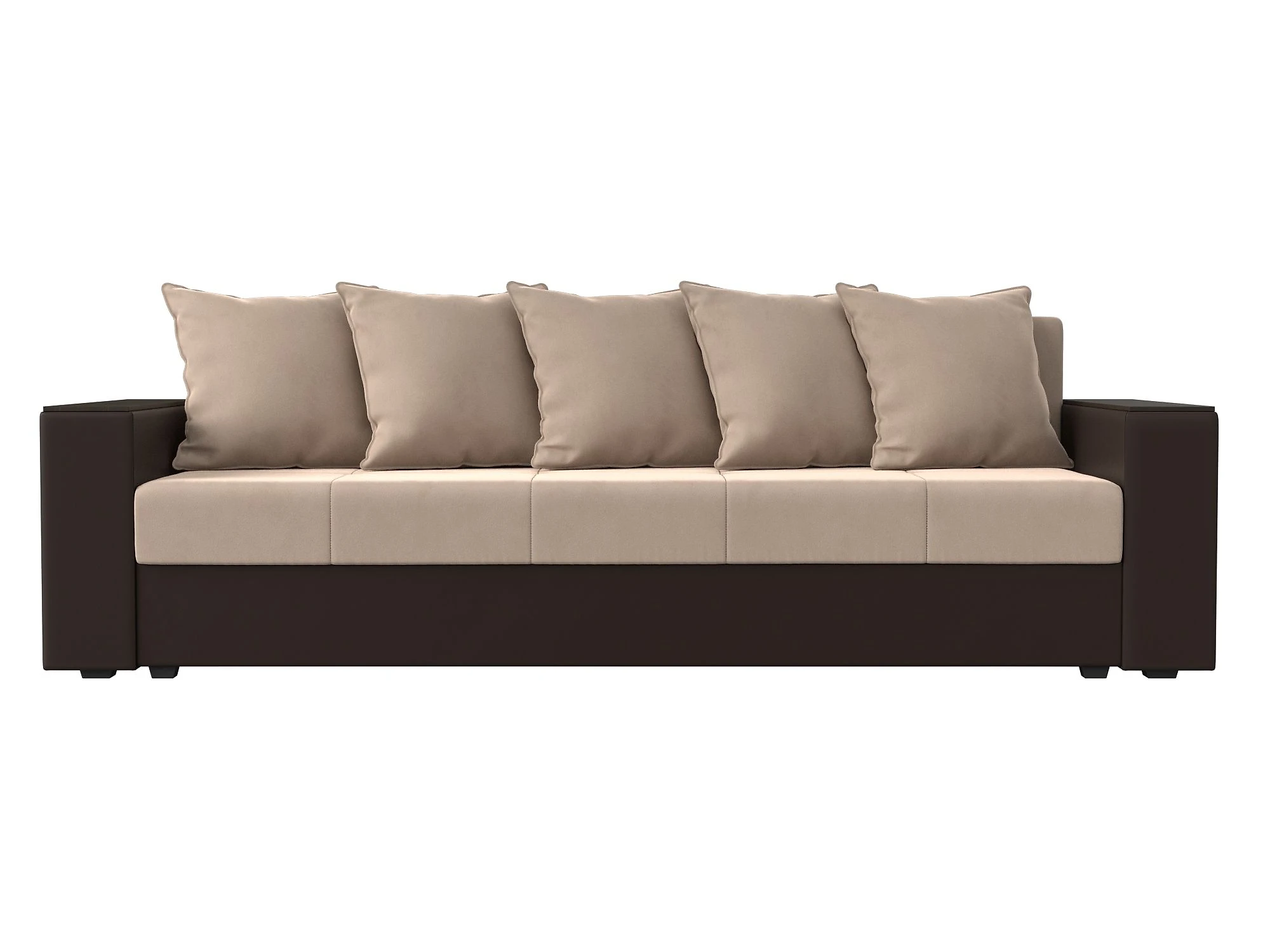 Прямой диван со столом Дубай Лайт Плюш Дизайн 13