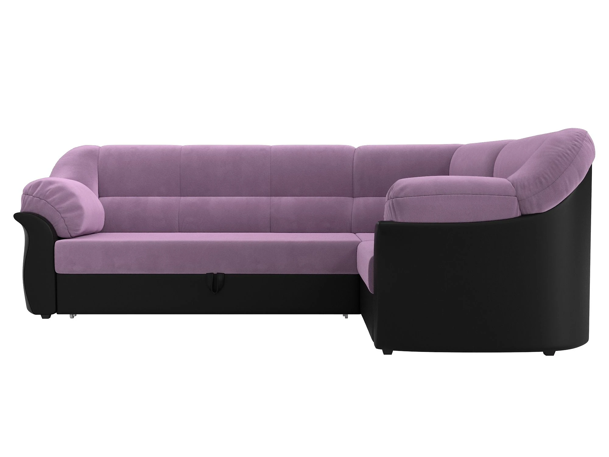 Угловой диван фиолетовый Карнелла Дизайн 22