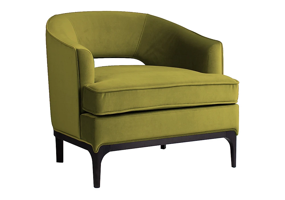 Зелёное кресло Lounge 316,5