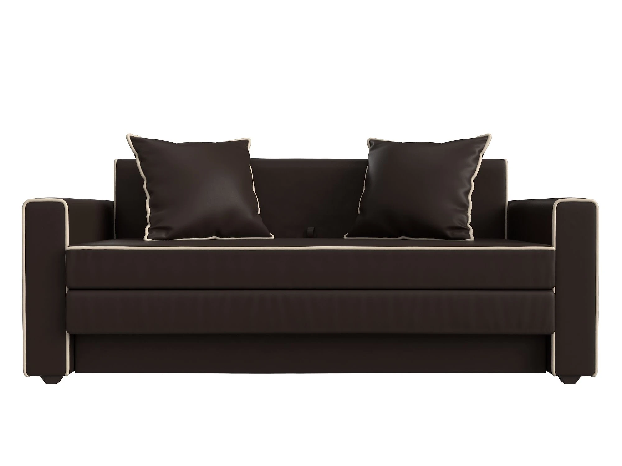 Раскладной кожаный диван Лига-012 Дизайн 27